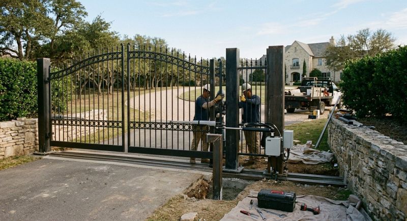 Wrought Iron Fence Installation Service