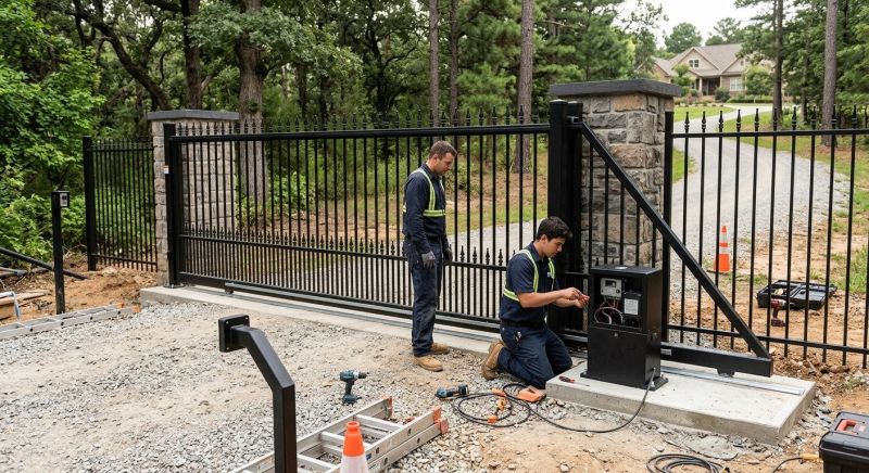 Wrought Iron Fence Installation Service